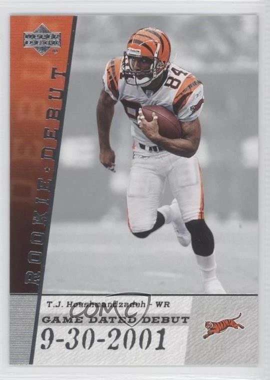 2006 Upper Deck Rookie Debut Game Dated Debut TJ Houshmandzadeh #GDD-TH - Image 1 of 2
