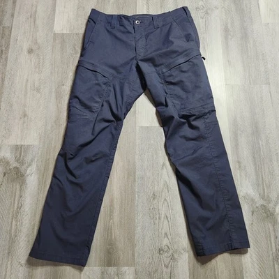 Calça tática masculina 5.11 34x30 lona azul ápice elástica carga externa 511 - Imagem 1 de 4