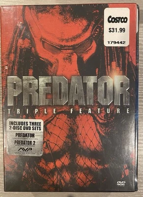 Predator Triple Feature DVD Box Set 2007 20th Century Variant Cover Rare NEW! - Image 1 of 2