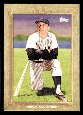 2010 TOPPS MICKEY MANTLE TR28 MINT TURKEY RED BASEBALL NEW YORK YANKEES - Image 1 of 2