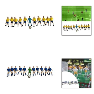 11 Pieces Miniature Football Player Figures Diorama Character Figures Tiny - Picture 1 of 13