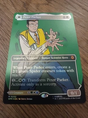 Magic: The Gathering Peter Parker Amazing Spider-Man V3 Alt Art MTG EN NM - Bild 1 von 2