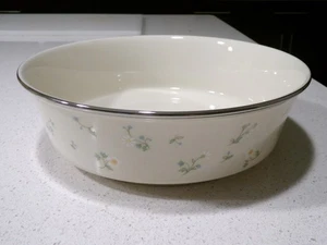 LENOX MAY FLOWERS ROUND SERVING BOWL - Picture 1 of 3
