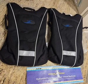 New! Lot of 2 Ocean Kayak Hydration Pack For Backrest - Picture 1 of 16