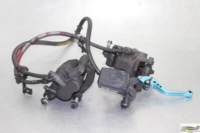 Juego de pinzas de freno delanteras derecha izquierda Yamaha Fz6r 2013 pinzas líneas maestras FZ6 R Foto 1 de 4