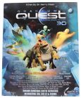 Quantum Quest 2022 linsenförmiges 3D kleines Promo-Poster 10"" x 8"" SDCC 2022