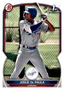 2023 Bowman 1er Josue De Paula Novato Inserto de Control Set Break Prospect Dodgers #111 - Imagen 1 de 2