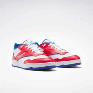 Reebok Men's Red White Blue Bb 4000 Ii Sneakers IG9951 - Picture 1 of 4