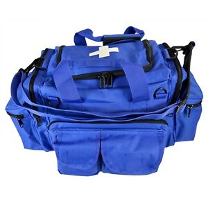 Blue EMT Medical Gear Bag Tactical Emergency Trauma Tools Shoulder Bag EMS Medic