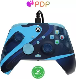 PDP Xbox REMATCH GLOW Wired controller - Blue Tide - Picture 1 of 3
