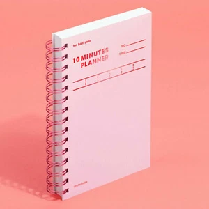 Planificador de Estudio Diario Semanal de 10 Minutos MOTEMOTE MEDIO AÑO Rosa/Mensual - Imagen 1 de 11