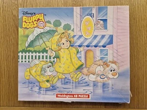 Fluppy Dogs 48 Piece Jigsaw Waddingtons - Picture 1 of 7
