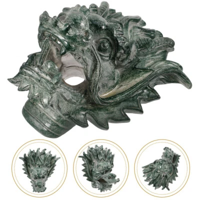  Drachen Fontäne Wandbrunnen Außen Gartenwasserbrunnen Teichwasserbrunnen - Bild 1 von 4