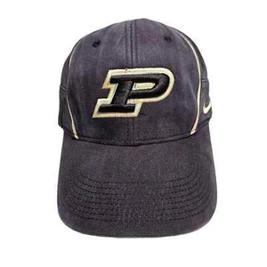 Nike Team Purdue Hook/Loopback Cap, Size Adjustable - Picture 1 of 6