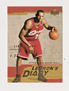 2003-04 Upper Deck Lebrons Diary #LJ 13 Lebron James - Picture 1 of 2
