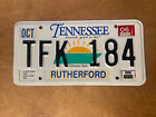 2006 Tennessee License Plate # TFK 184 Rutherford County