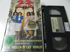 67367 - 2x2 = ZWEI MAL ZWEI - TOUCHSTONE VHS VIDEO (BETTE MIDLER & LILY TOMLIN) - Bild 1 von 4