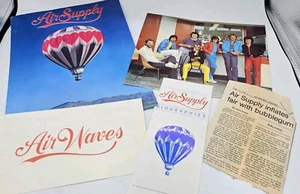 AIR SUPPLY The One That You Love Inner Fan Club Kit Super Rare! Bio Photo - Picture 1 of 13