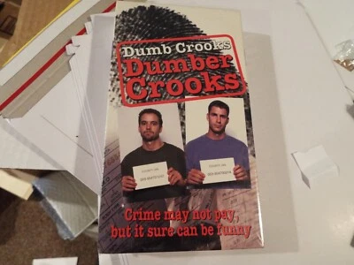 Dumb Crooks Dumber Crooks VHS 1997 Crime Comedy Cops Live Action - Image 1 of 2