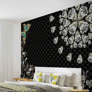 Vlies Fototapete Wandtapete Wandbilder Luxus Euroüäischen Gericht Diamant 1108 - Picture 1 of 3