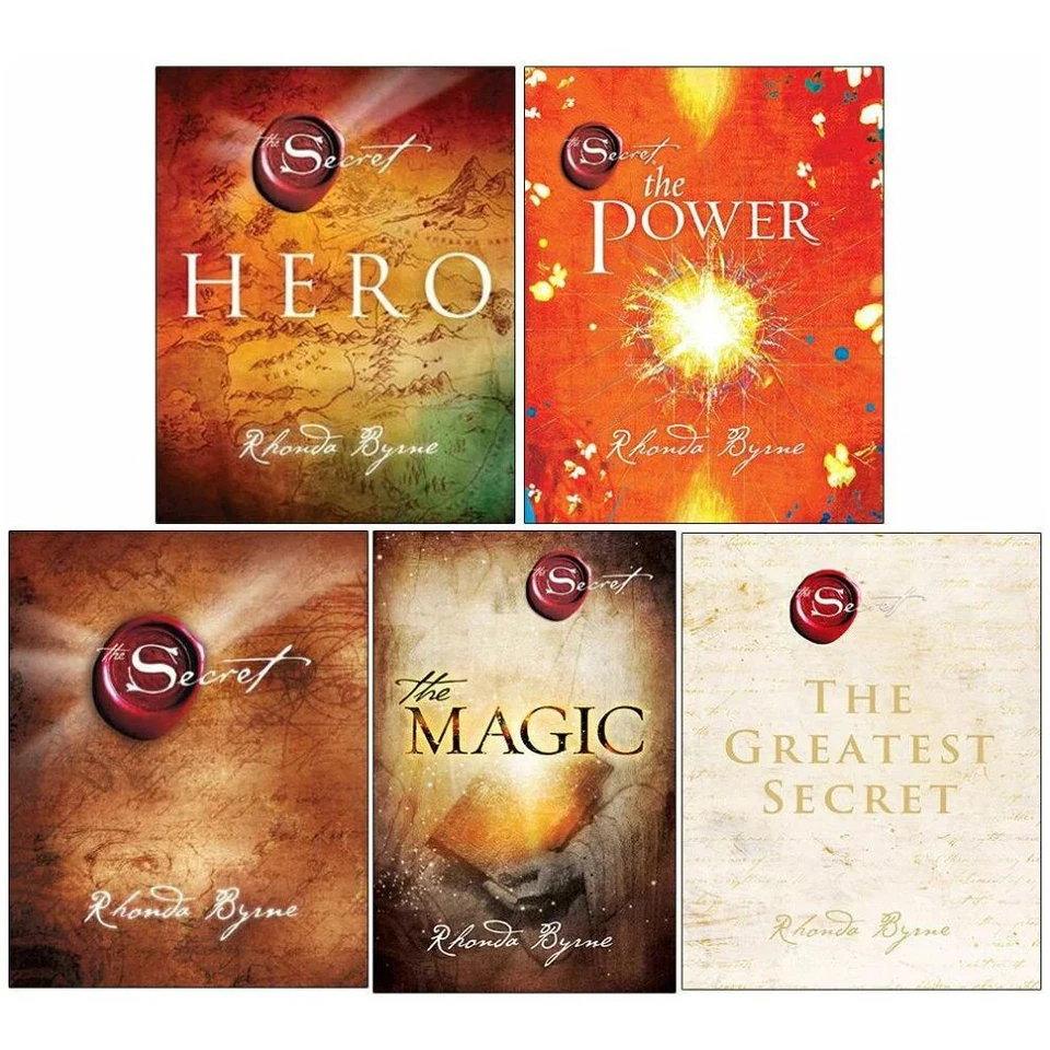 Rhonda Byrne The Secret Series 5 Books Collection Set, Hero, The Power, The Secr - Imagem 1 de 1
