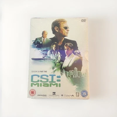 C.S.I. Crime Scene Investigation Miami Season 6 PART 2 DVD New & Sealed - Image 1 of 2