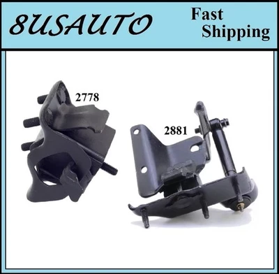 2 PIEZAS MONTAJE TRANSMISIÓN IZQUIERDA APTO OLDSMOBILE 88, 98, LSS, REGENCY 3.8L Foto 1 de 4