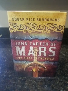 John Carter of Mars, The First Five Novels of the Series, Edgar Burroughs, HC - Picture 1 of 7