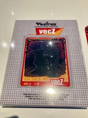 Vectrex VecZ homebrew game , boxed with overlay - Image 1 of 4