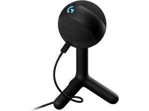Micrófono Logitech G Yeti Orb, Gaming, RGB Lightsync, USB, Windows-Mac, Negro - Imagen 1 de 6