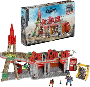 MEGA Fallout Action Figures Building Toys, Red Rocket Truck Stop with 824 Pieces - Picture 1 of 6