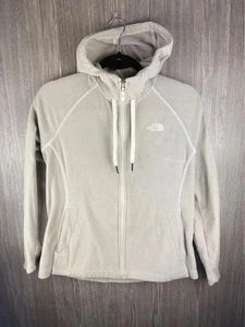 The North Face Fleeced Zip Up Hoodie Grey - Picture 1 of 5
