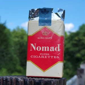 Vintage R.J. Reynolds Tobacco Co. Empty Softpack Of Nomad Cigarettes Rare ! - Picture 1 of 16