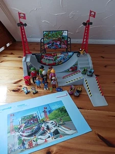 Playmobil Konvolut * 70168* Skater Park / Skatepark * Halfpipe & Quarterramp - Bild 1 von 1