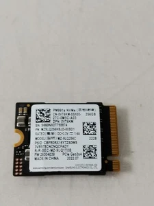 Disque SSD Samsung PM991a MZ-9LQ256C 256 Go M.2 2230 30 mm NVMe - Photo 1/6