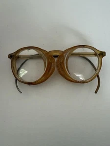 VTG Goggles Safety Glasses Spectacles Cool Old Steampunk READ…… - Picture 1 of 12