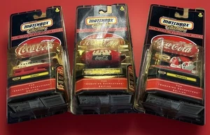 Coca Cola Matchbox Collectables “Enduring Characters” Set (3)-Limtied stock - Picture 1 of 7