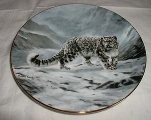 "FLEETING ENCOUNTER" PLATE THE WORLD'S MOST MAGNIFICENT CATS COA - Picture 1 of 5
