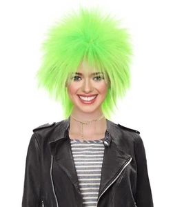 HPO Funky Punk Women's Wig, Premium Breathable Capless Cap, HW-1244A - Picture 1 of 9