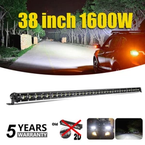 "Ultra delgado 38"" en 1600W LED barra de luz de trabajo combo camión todoterreno SUV ATV vs 32""/42" - Imagen 1 de 12