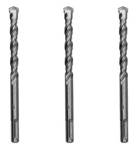 Punta per trapano 1/2"X8" SDS Plus martello rotante punta in carburo muratura calcestruzzo - 3 pezzi - Foto 1 di 7