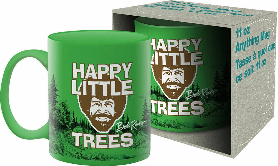 Bob Ross Officially Licensed Ceramic Mugs - 6 Designs to choose from