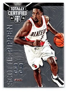 2014-15 Panini Totally Certified Scottie Pippen Portland Trail Blazers #118 - Picture 1 of 2
