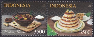 Indonesia - Indonesie Issue 2024-04-22 (Set ST) Traditional Food - Picture 1 of 1