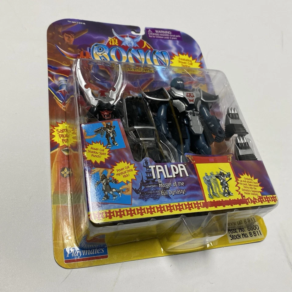 Playmates Toys Ronin Warriors Talpa Action Figure 6” 1995