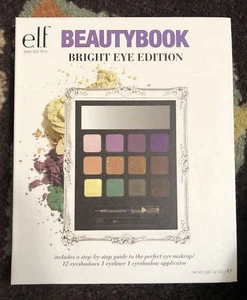 e.l.f. Beautybook Makeup Palette Bright Eye Edition Shadow ELF Eyes Lips Face - Picture 1 of 4