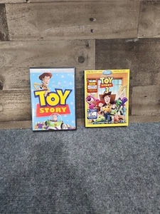Disney Pixar 2 DVD Lot:  TOY STORY 1 + 3  Buzz Lightyear - Picture 1 of 13
