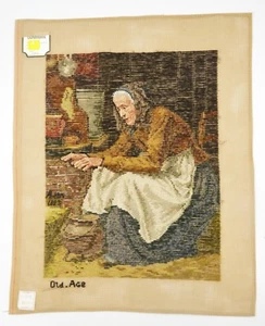 Tapiz Lindhorst con aguja Albert Anker Vejez Tapiz de pared agujas - Imagen 1 de 5