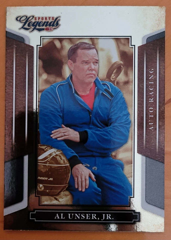 2008 DONRUSS SPORTS LEGENDS 139 AL UNSER JR. AUTO RACING - Image 1 of 2
