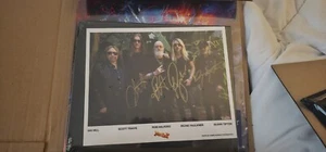 Judas Priest X Revolver Bundle W/ Band Signed 8x10 🆕🎙️ - Picture 1 of 1